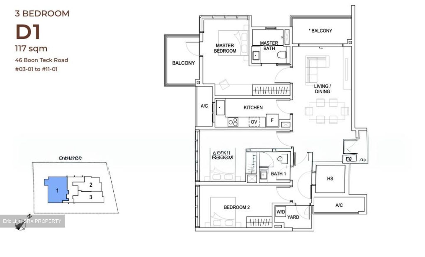 The Bronze (D12), Apartment #558890471